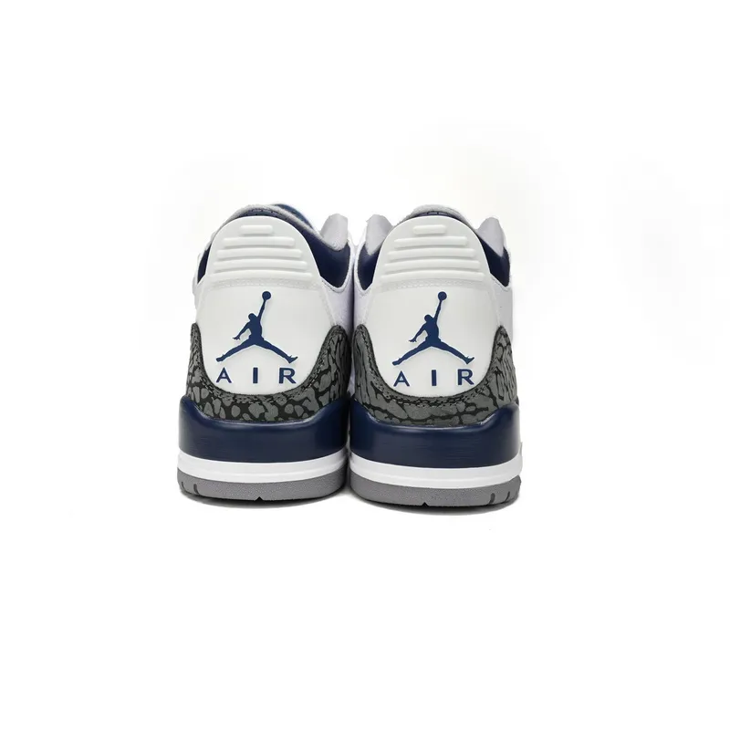 PK Air Jordan 3 "White Navy Cement"