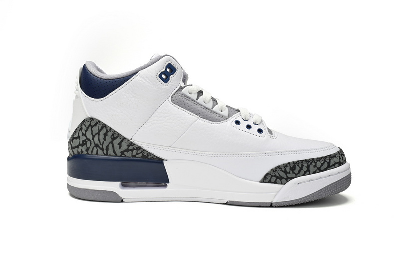PK Air Jordan 3 "White Navy Cement"