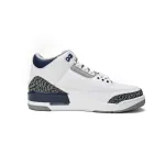 PK Air Jordan 3 "White Navy Cement"