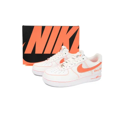 QF Nike Air Force One Low Vlone "White/Orange" 02