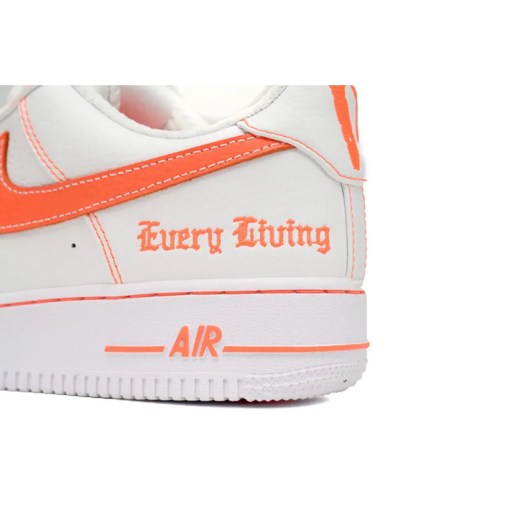 QF Nike Air Force One Low Vlone "White/Orange"