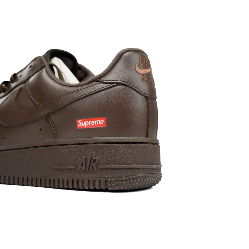 QF Supreme x Nike Air Force 1 Low "Baroque Brown"