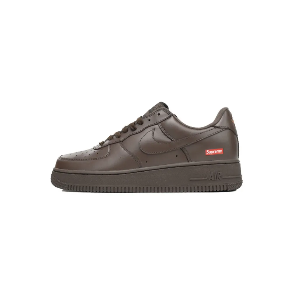 QF Supreme x Nike Air Force 1 Low "Baroque Brown"