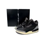 XH A Ma Maniére x Air Jordan 3 "Black"