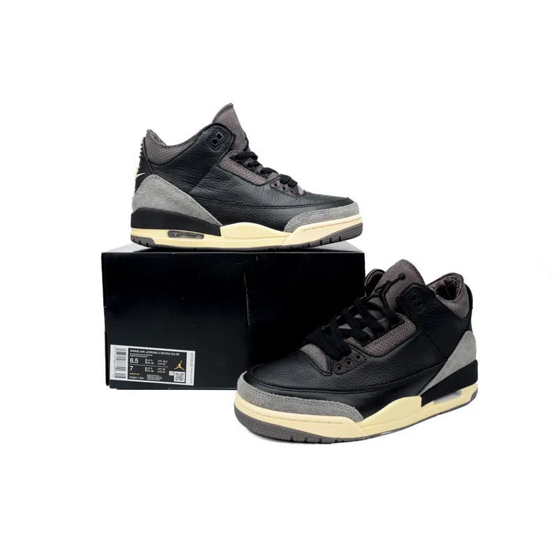 XH A Ma Maniére x Air Jordan 3 "Black"