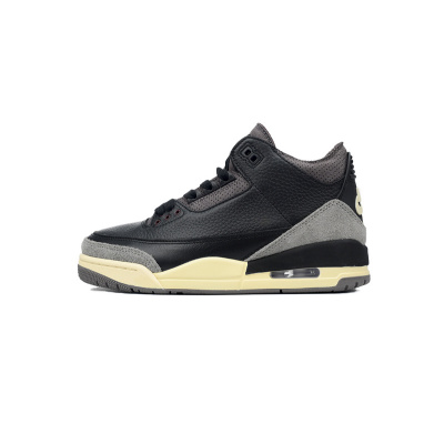 XH A Ma Maniére x Air Jordan 3 "Black" 01