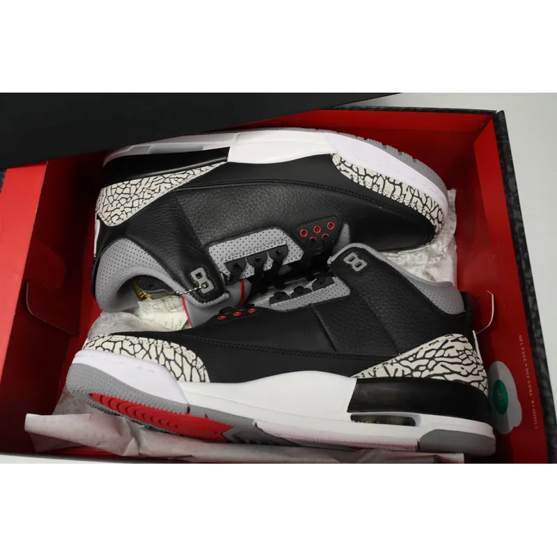 XH A Ma Maniere x Air Jordan 3 Retro SP Black Cement