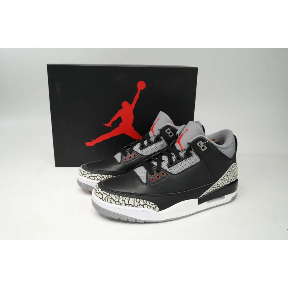 XH A Ma Maniere x Air Jordan 3 Retro SP Black Cement