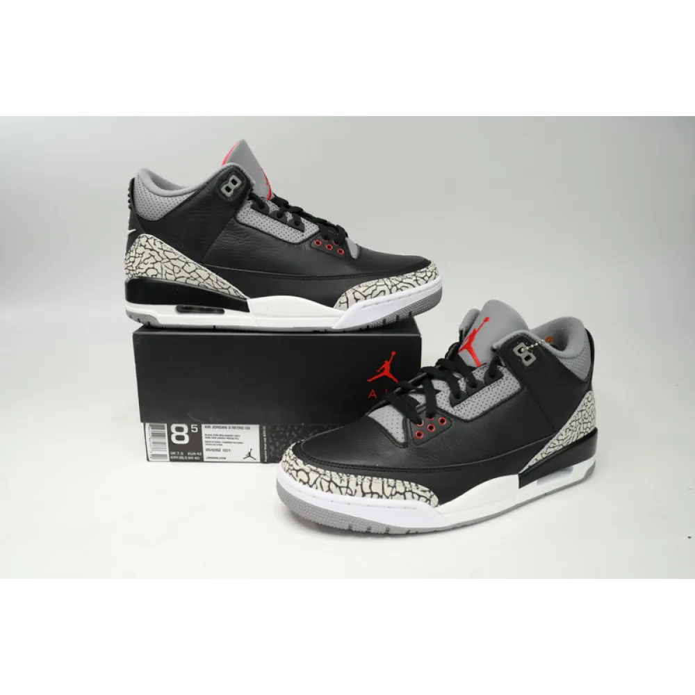 XH A Ma Maniere x Air Jordan 3 Retro SP Black Cement