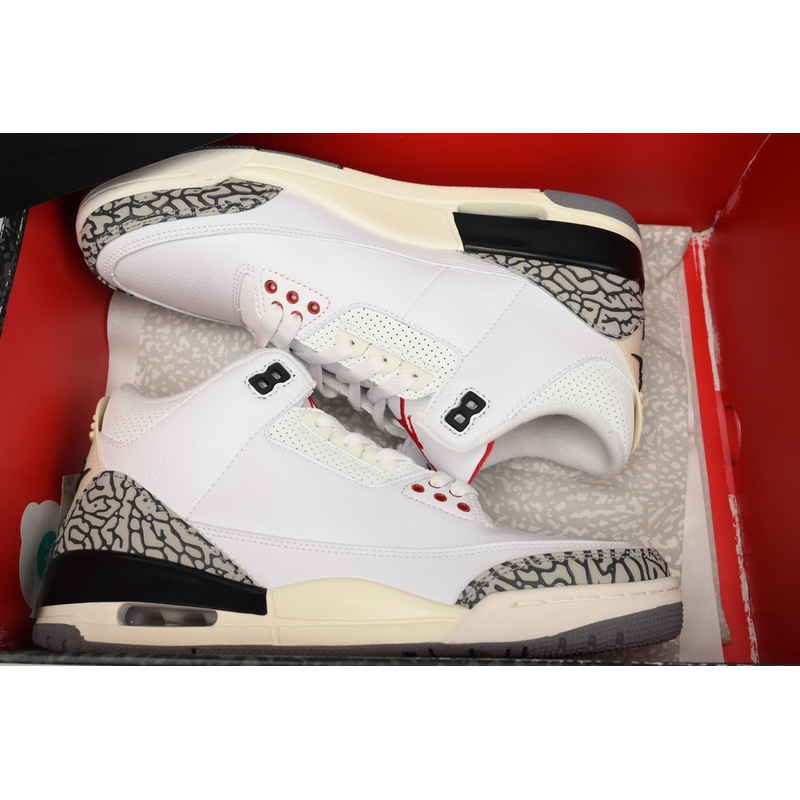 XH Air Jordan 3 “White Cement Reimagined