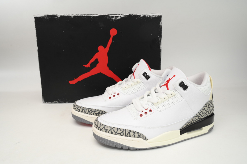 XH Air Jordan 3 “White Cement Reimagined