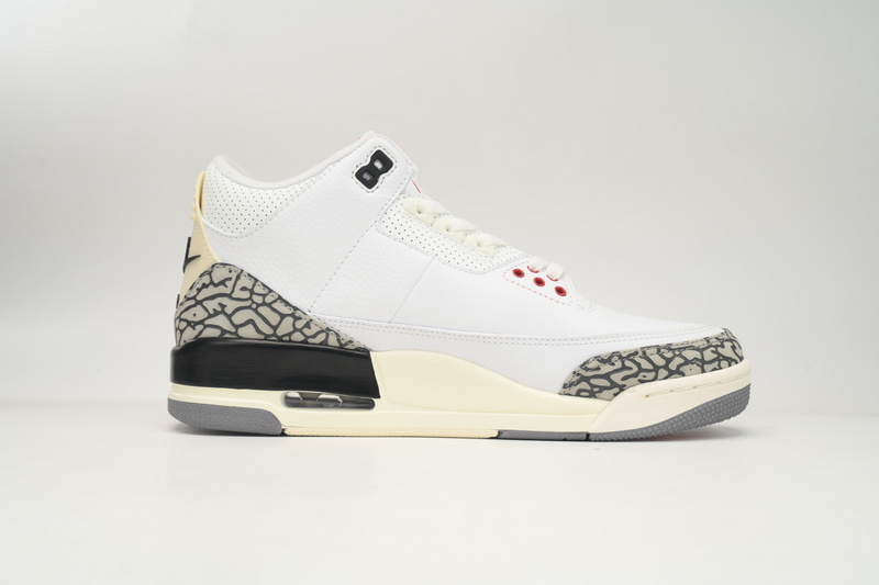 XH Air Jordan 3 “White Cement Reimagined