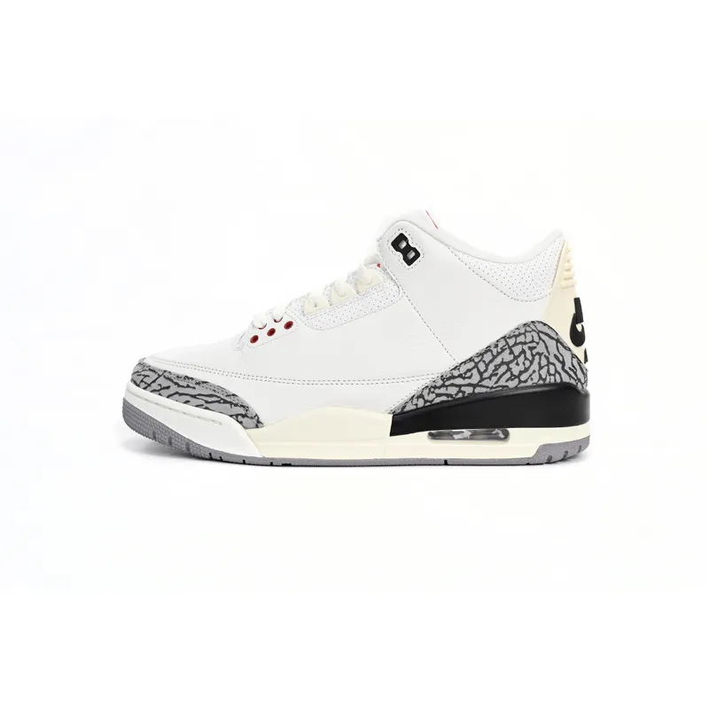 XH Air Jordan 3 “White Cement Reimagined