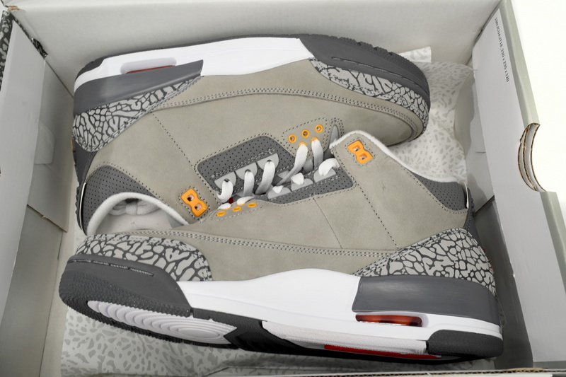 XH Air Jordan 3 RETRO "COOL GREY"