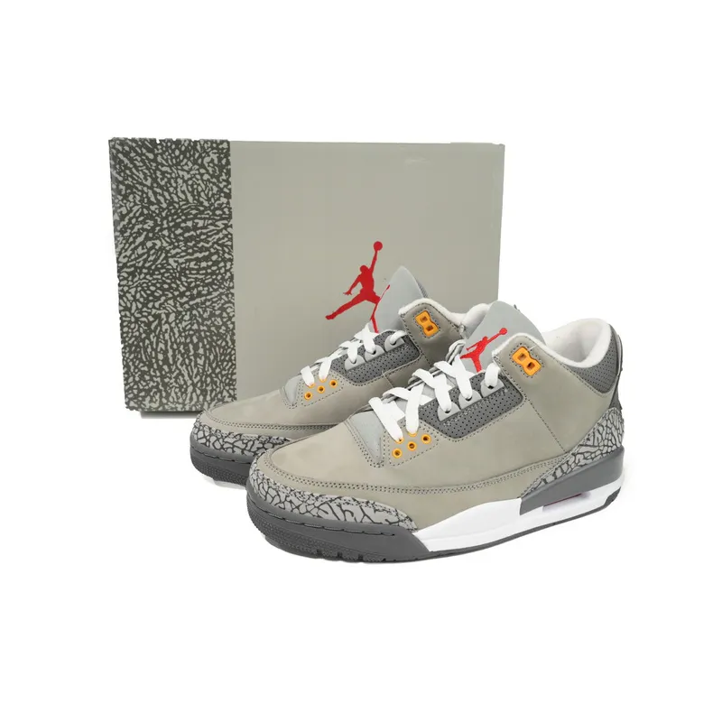 XH Air Jordan 3 RETRO "COOL GREY"