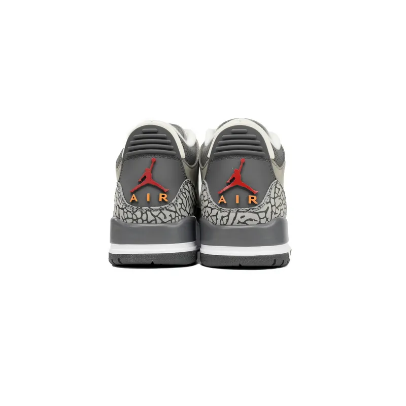 XH Air Jordan 3 RETRO "COOL GREY"