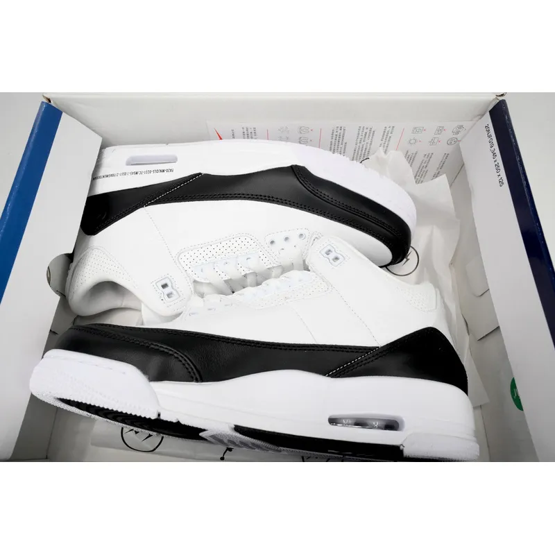 XH Fragment Air Jordan 3 White Black