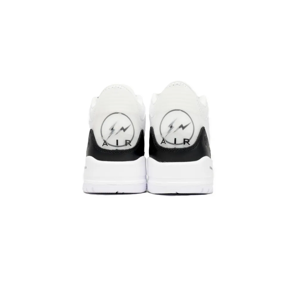 XH Fragment Air Jordan 3 White Black