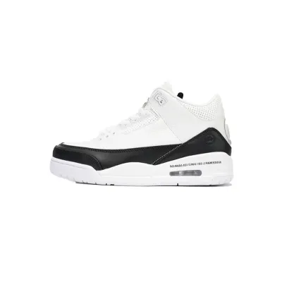 XH Fragment Air Jordan 3 White Black 01