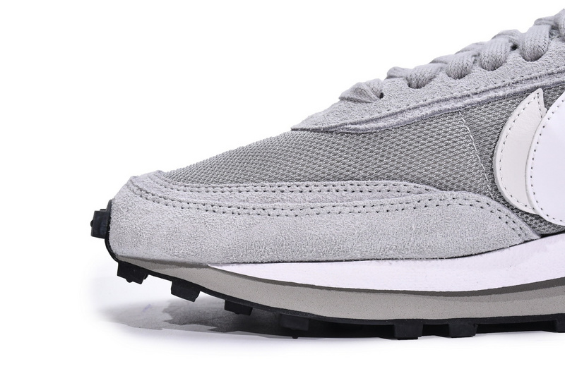 Fragment Design x sacai x Nike LDWaffle Light Smoke Gre