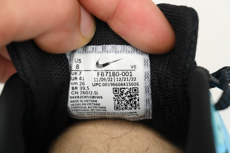 Nike Air Zoom Pegasus 40 Black Pink Blue