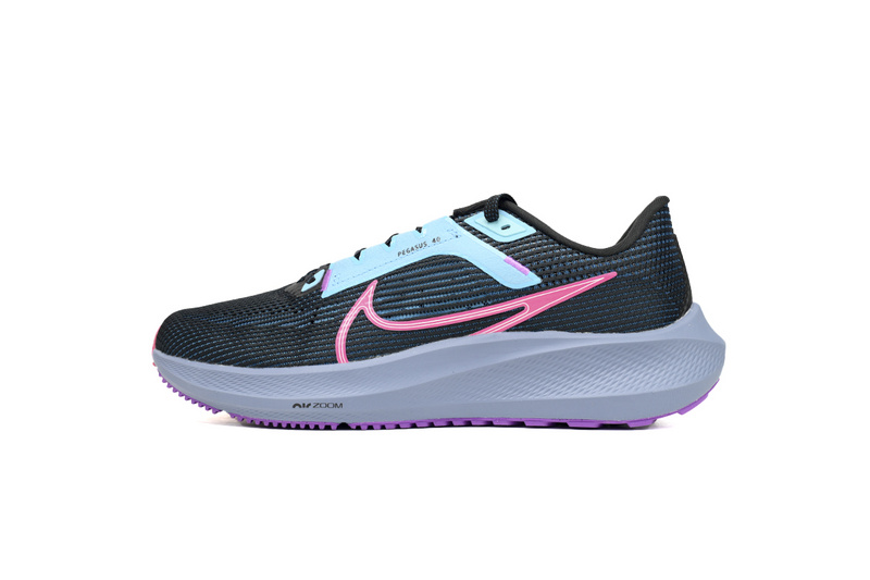 Nike Air Zoom Pegasus 40 Black Pink Blue