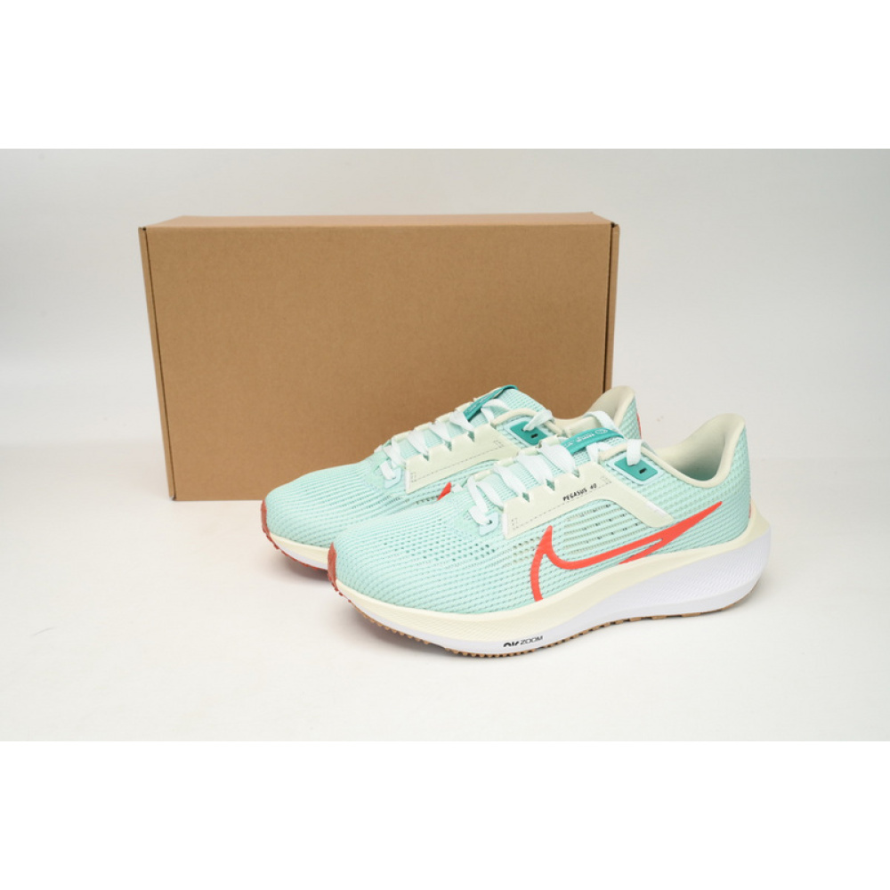 Nike Air Zoom Pegasus 40 Light Green Orange