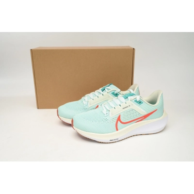 Nike Air Zoom Pegasus 40 Light Green Orange 02