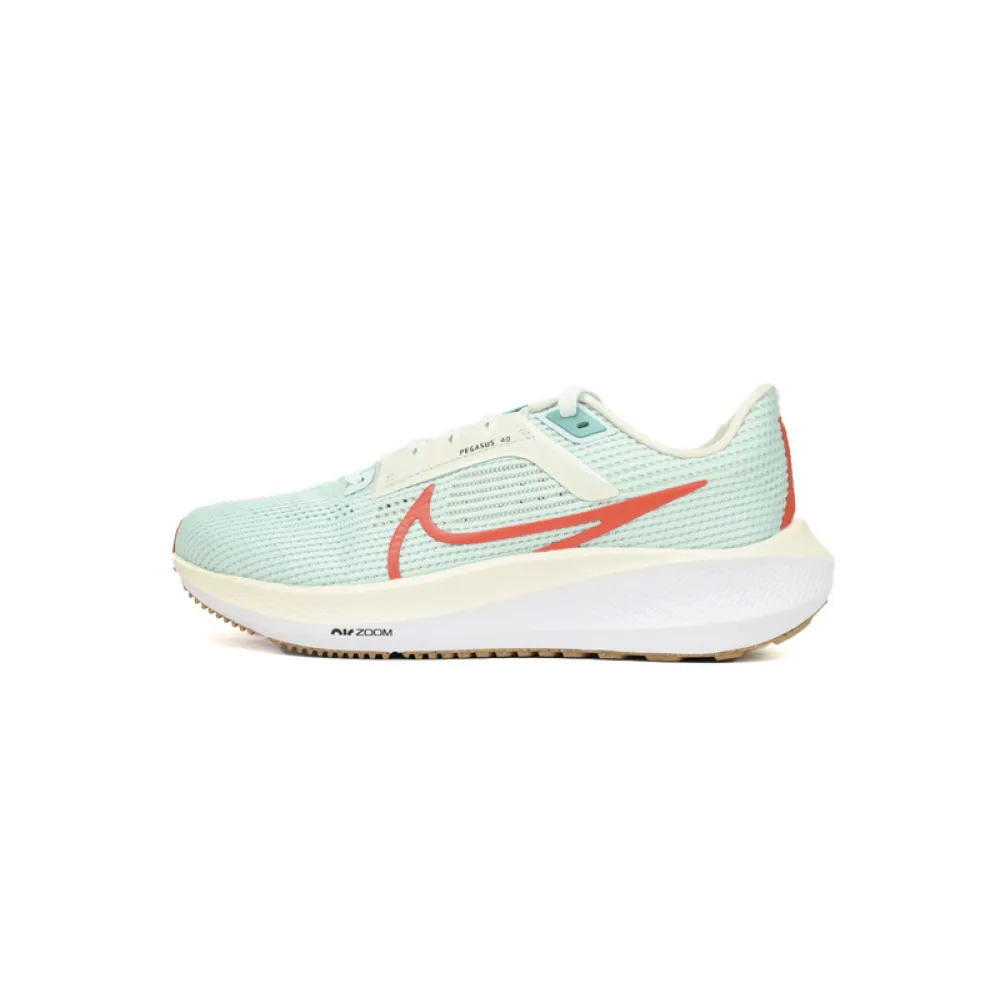 Nike Air Zoom Pegasus 40 Light Green Orange