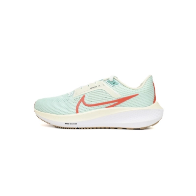 Nike Air Zoom Pegasus 40 Light Green Orange 01