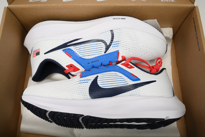 Nike Air Zoom Pegasus 40 White Blue