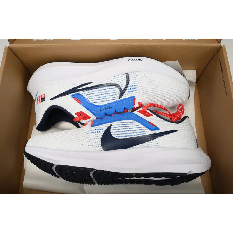 Nike Air Zoom Pegasus 40 White Blue