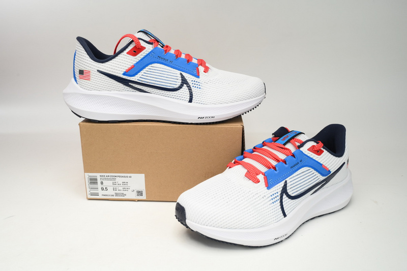 Nike Air Zoom Pegasus 40 White Blue