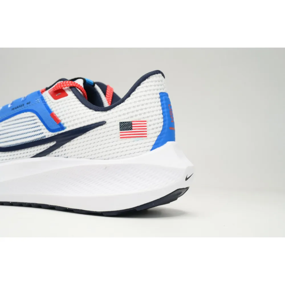 Nike Air Zoom Pegasus 40 White Blue