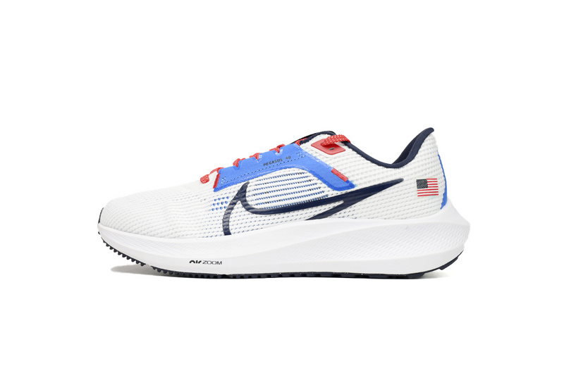 Nike Air Zoom Pegasus 40 White Blue
