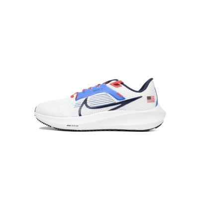Nike Air Zoom Pegasus 40 White Blue 01
