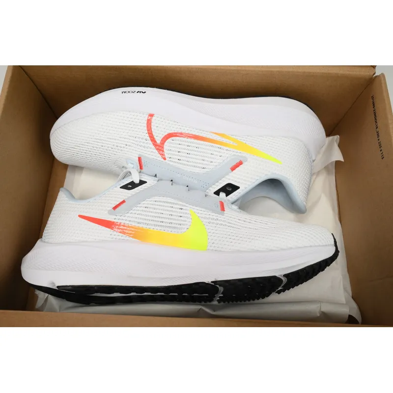 Nike Air Zoom Pegasus 40 White Blue Orange