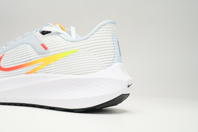 Nike Air Zoom Pegasus 40 White Blue Orange