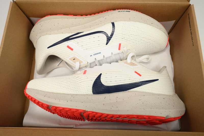 Nike Air Zoom Pegasus 40 White Orange