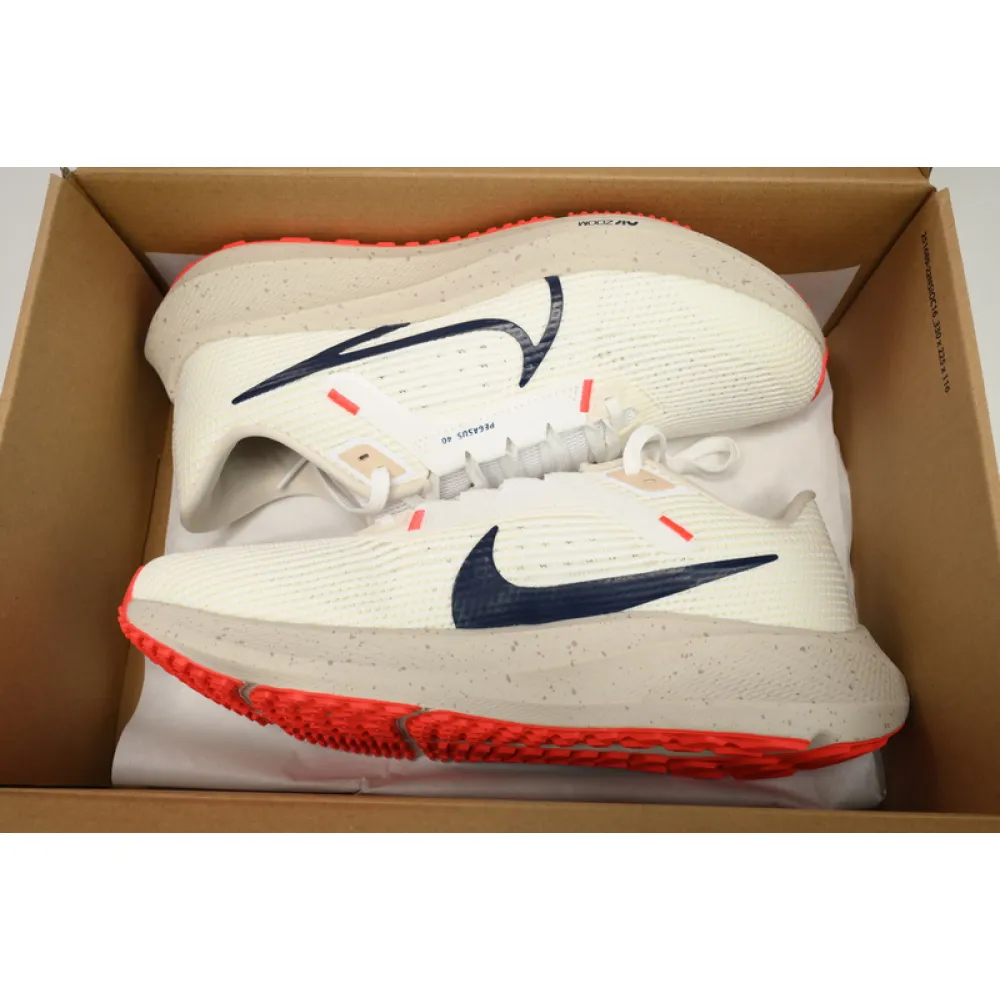 Nike Air Zoom Pegasus 40 White Orange