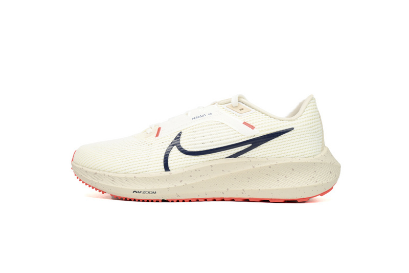 Nike Air Zoom Pegasus 40 White Orange