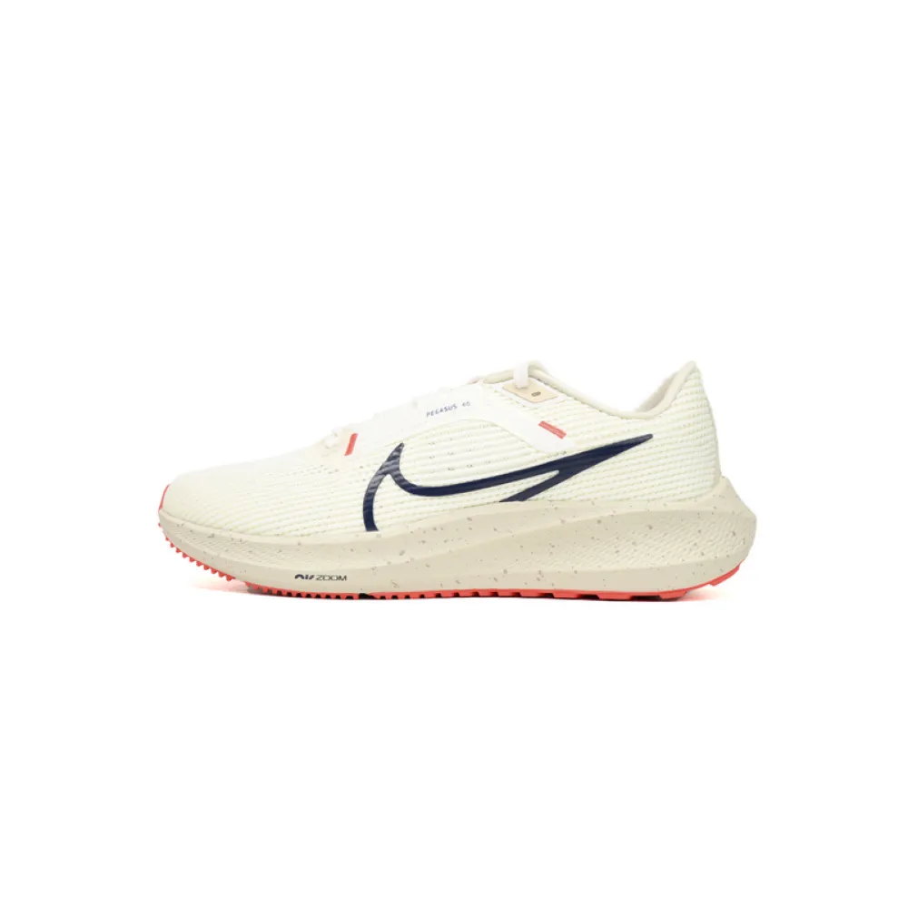 Nike Air Zoom Pegasus 40 White Orange