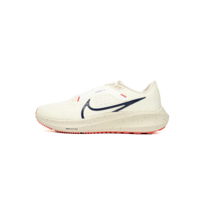 Nike Air Zoom Pegasus 40 White Orange 01