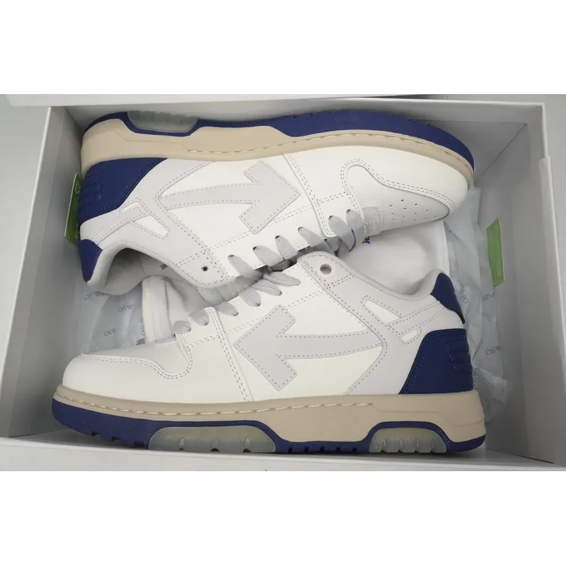 OFF-WHITE Out Of White White and Blue Tail