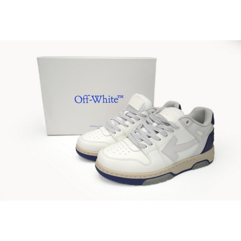 OFF-WHITE Out Of White White and Blue Tail