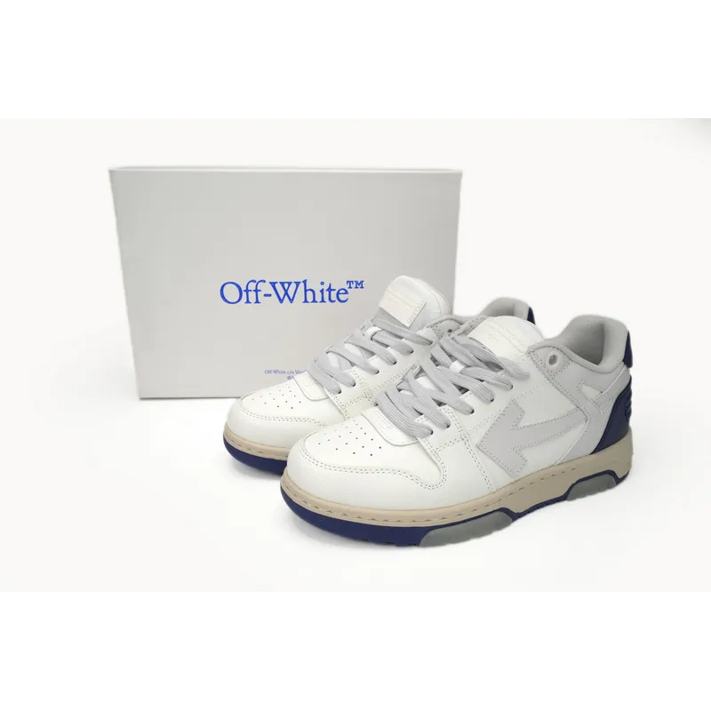 OFF-WHITE Out Of White White and Blue Tail