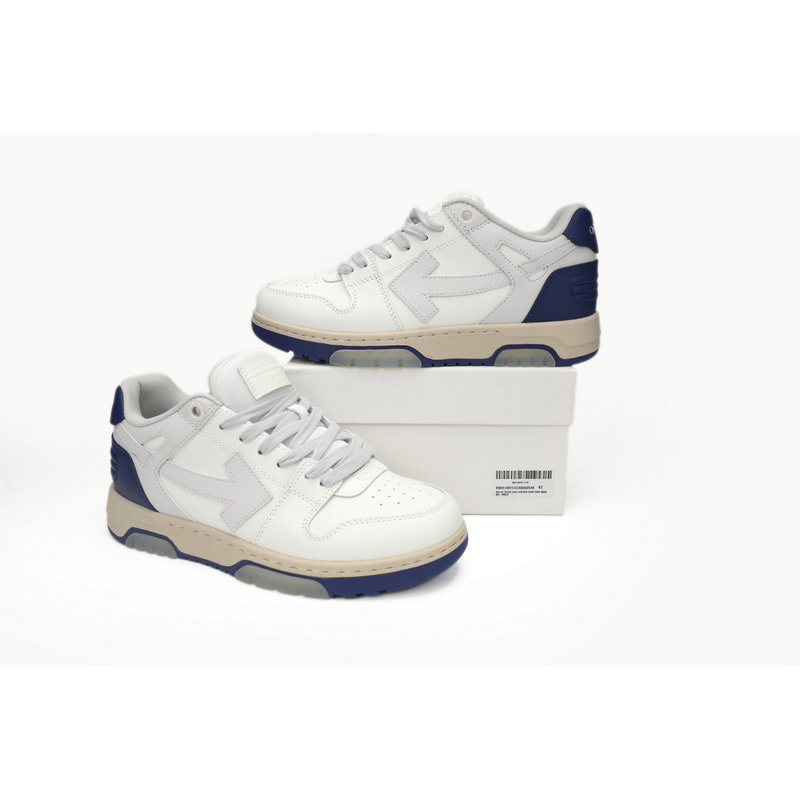 OFF-WHITE Out Of White White and Blue Tail