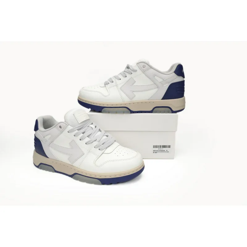 OFF-WHITE Out Of White White and Blue Tail