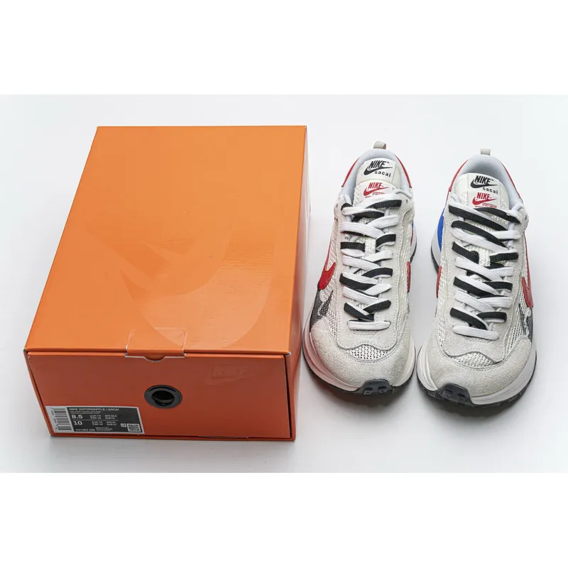 Sacai x Nike Pegasua Vaporfly Villain Grey Blue Red