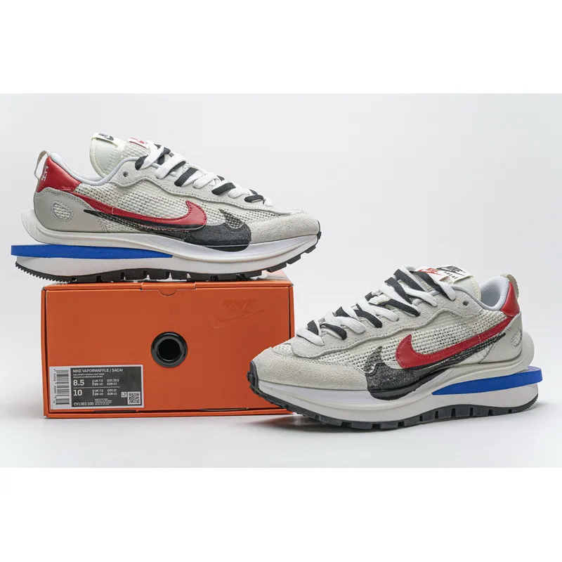 Sacai x Nike Pegasua Vaporfly Villain Grey Blue Red